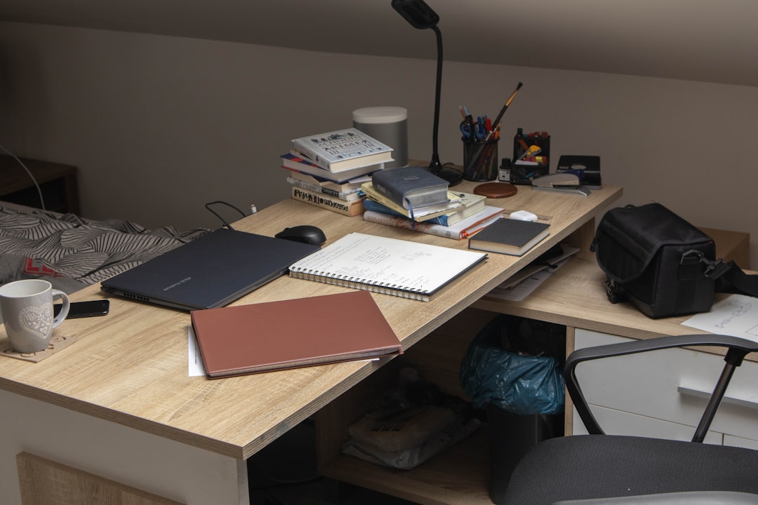 L shaped corner desk for home office setup